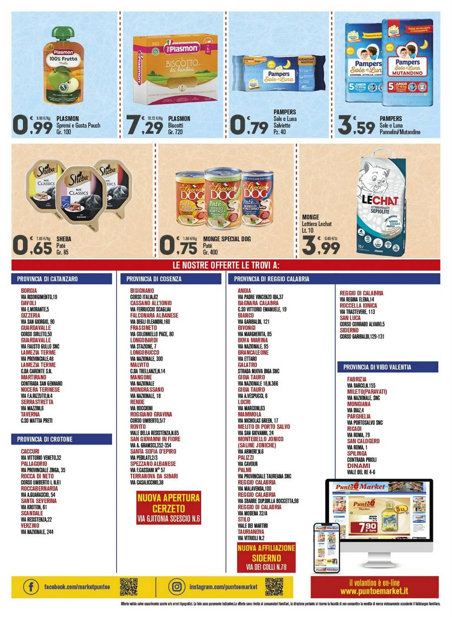 Volantino Punto é market da 20 marzo a 29 marzo di 2026 - Pagina del volantino 8