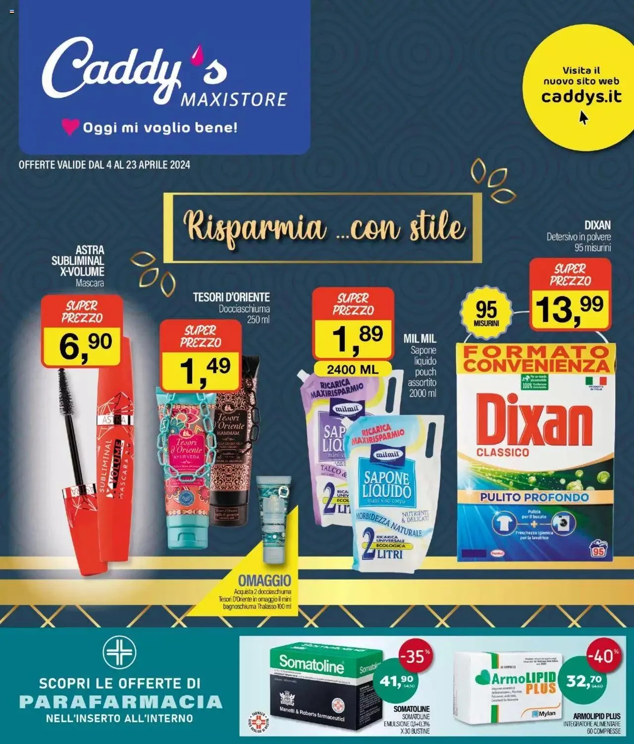 Volantino Caddy's Maxistore da 4 aprile a 23 aprile di 2024 - Pagina del volantino 