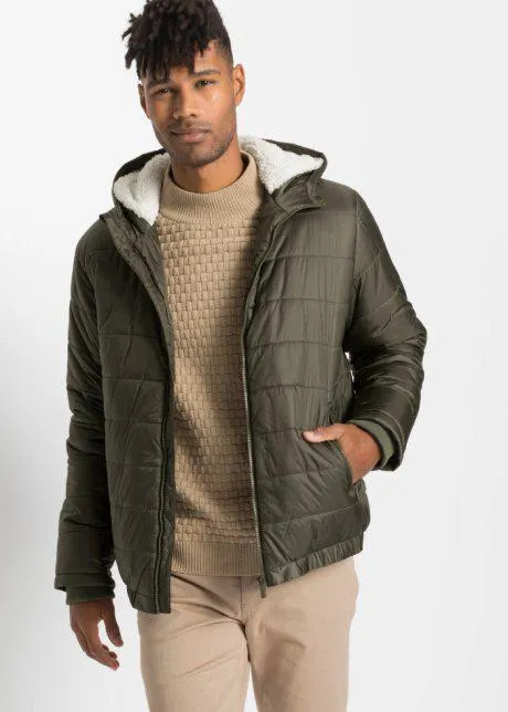 Giacca trapuntata con taglio comfort