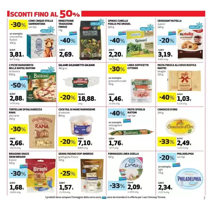 Sconti fino al 50% da 27 marzo a 9 aprile di 2025 - Pagina del volantino 7