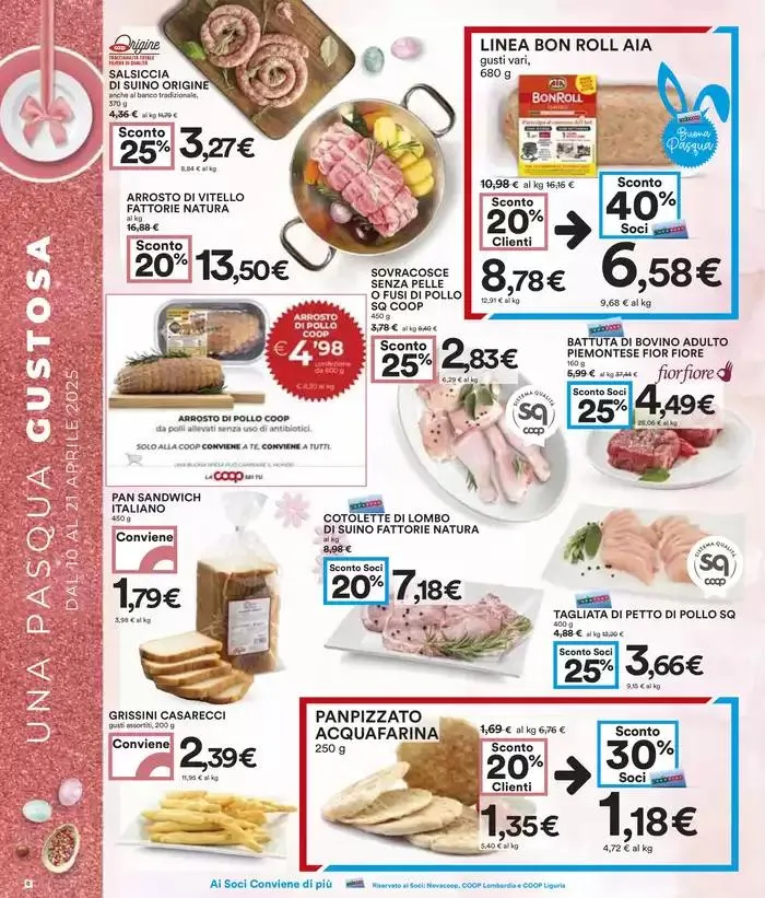 40 prodotti al 40% di sconto da 10 aprile a 21 aprile di 2025 - Pagina del volantino 8