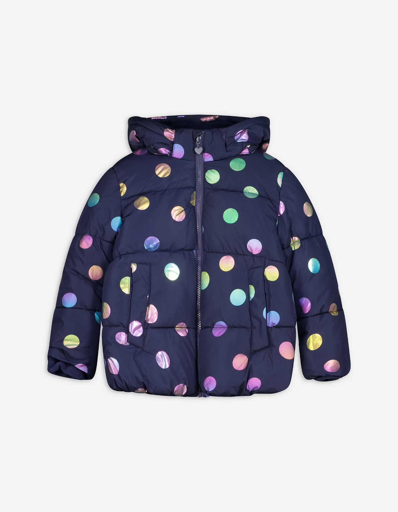 Giacca trapuntata - Motivo allover - blu scuro