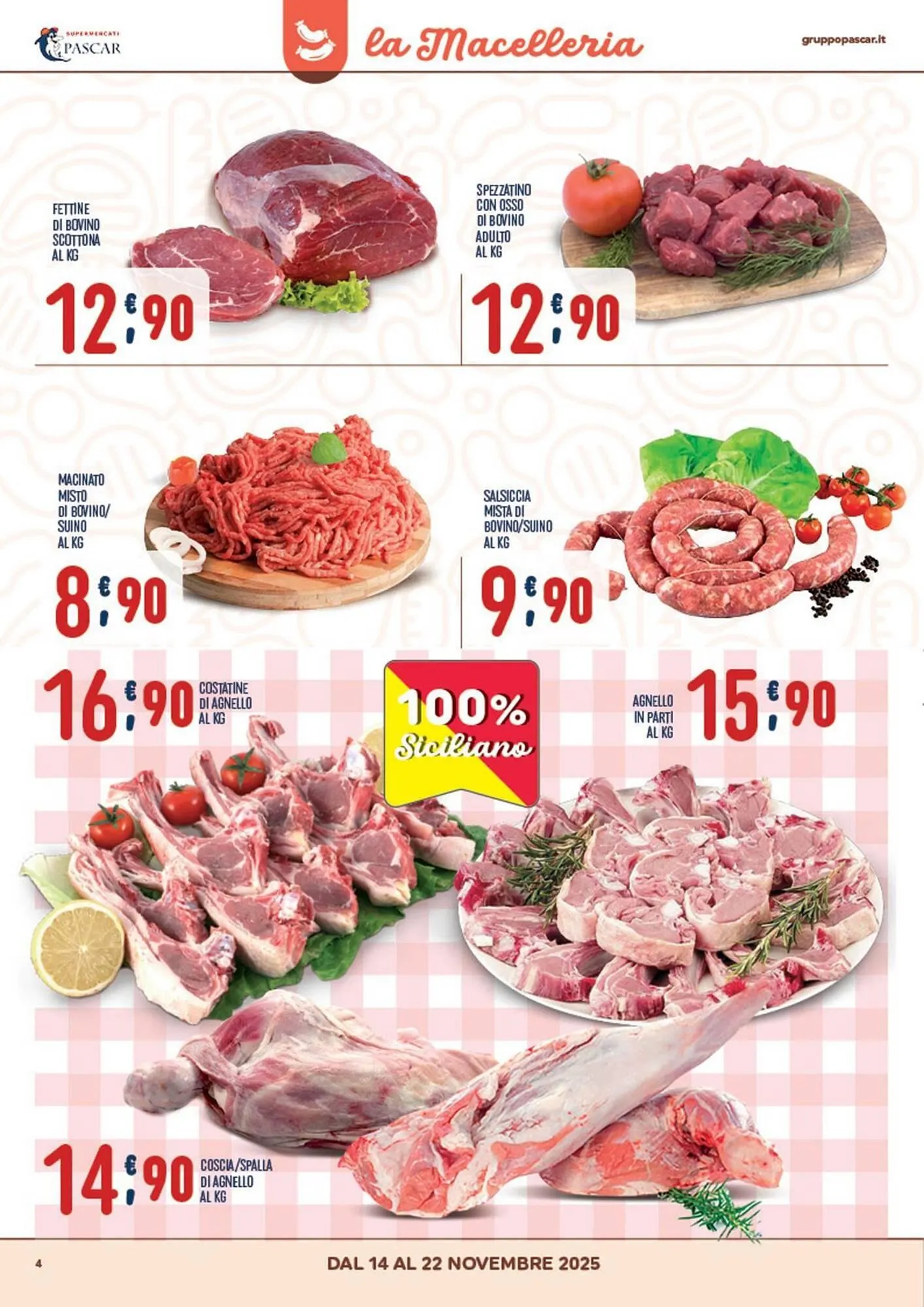 Volantino Gruppo Pascar da 14 novembre a 22 novembre di 2025 - Pagina del volantino 4