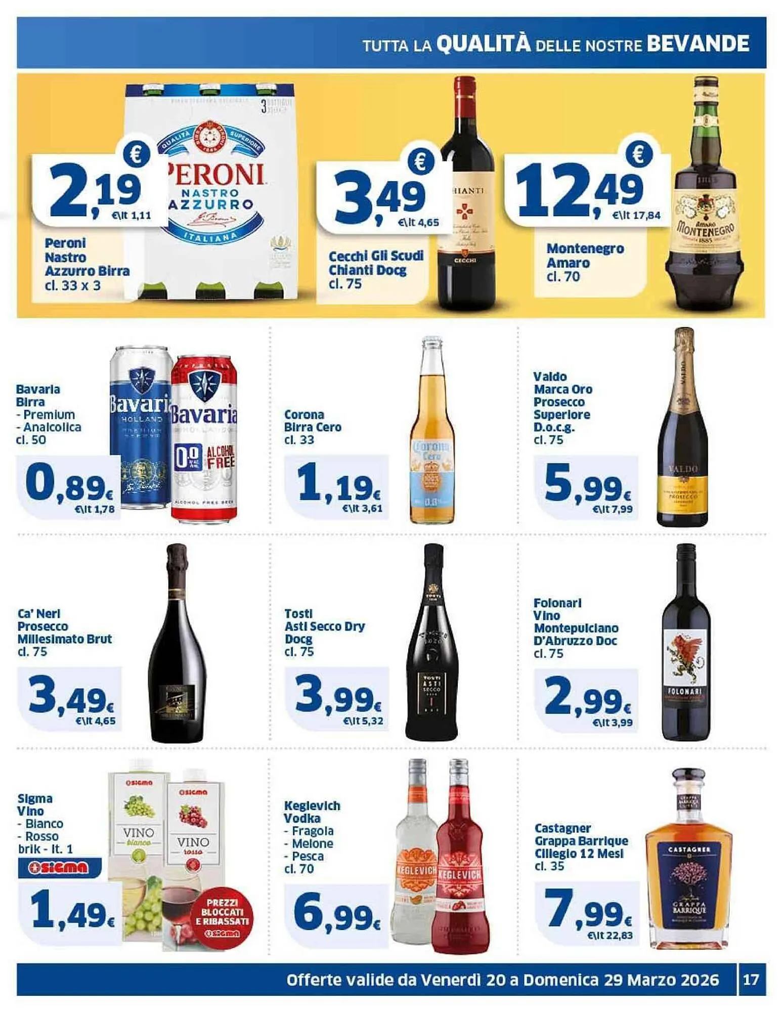 Volantino Sigma da 20 marzo a 29 marzo di 2026 - Pagina del volantino 17