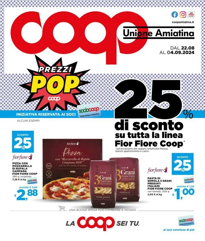 Prezzi pop da 22 agosto a 4 settembre di 2024 - Pagina del volantino 1