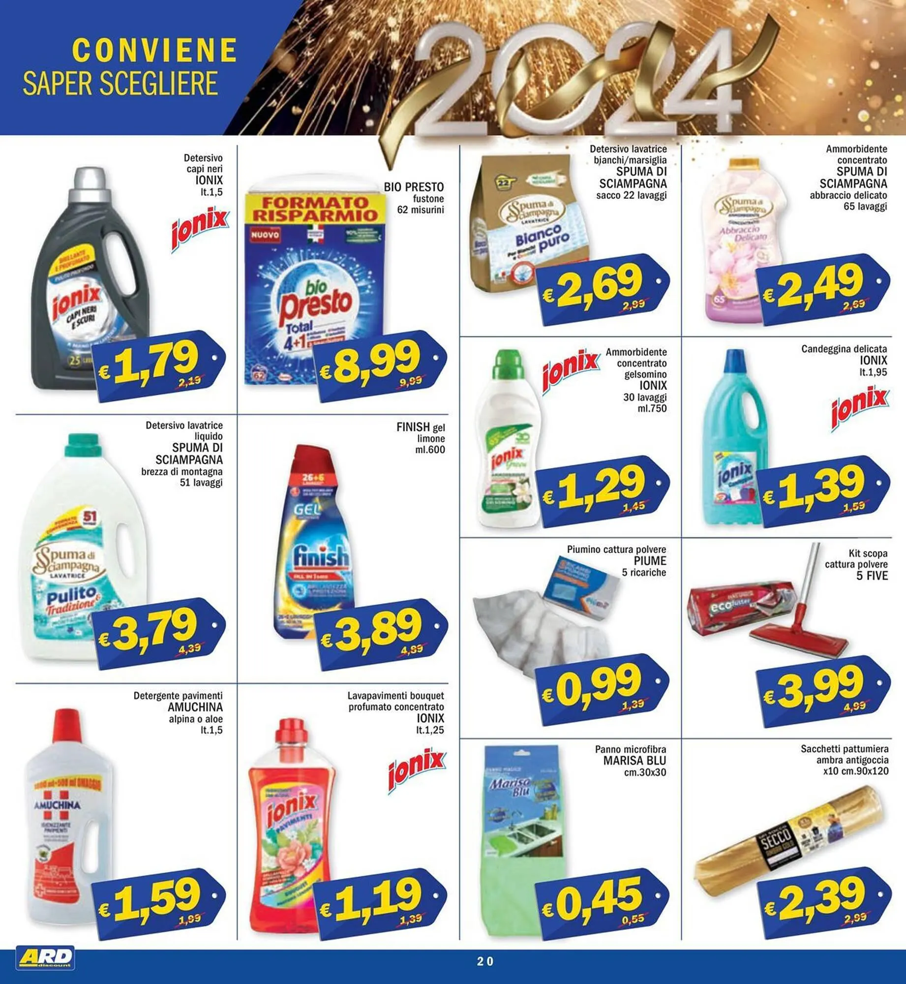 Volantino Ard Discount da 28 dicembre a 7 gennaio di 2024 - Pagina del volantino 20