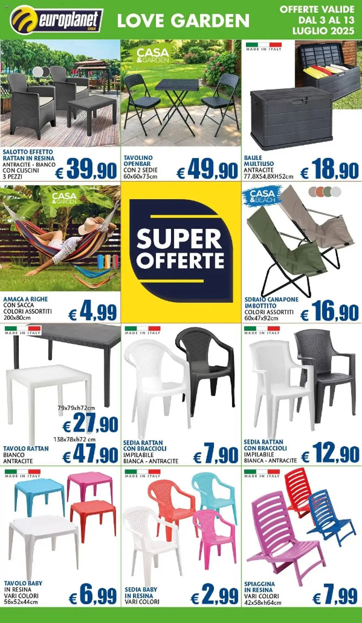 Volantino Europlanet Casa da 3 luglio a 13 luglio di 2025 - Pagina del volantino 13
