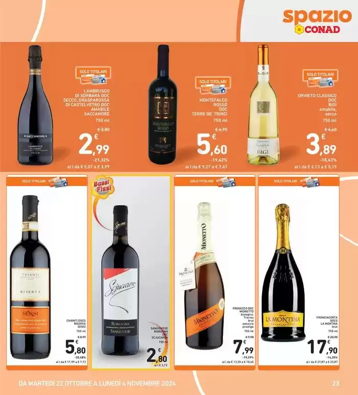 Super formati da 22 ottobre a 4 novembre di 2024 - Pagina del volantino 23