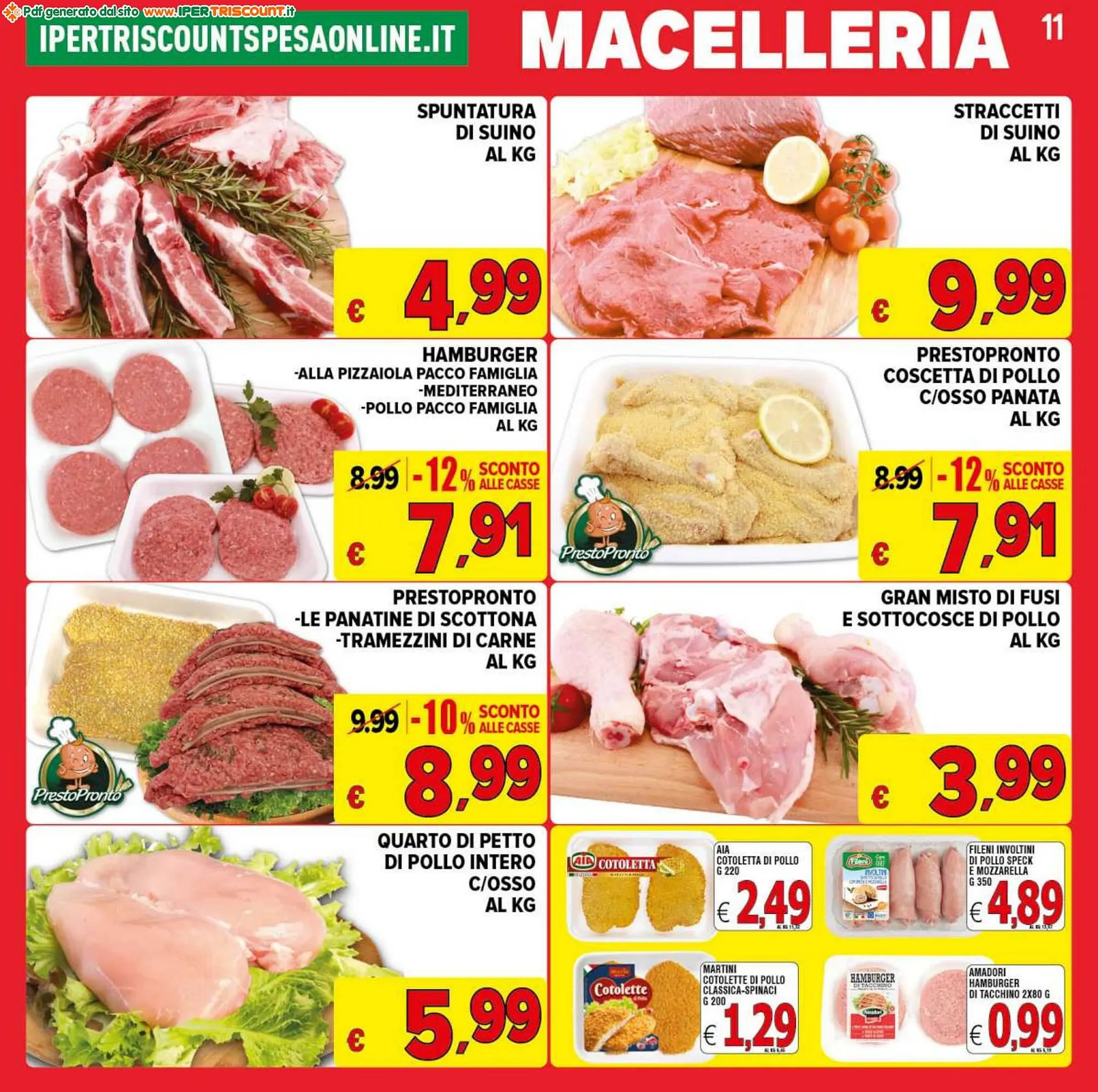 Volantino Iper Triscount da 23 agosto a 31 agosto di 2023 - Pagina del volantino 11