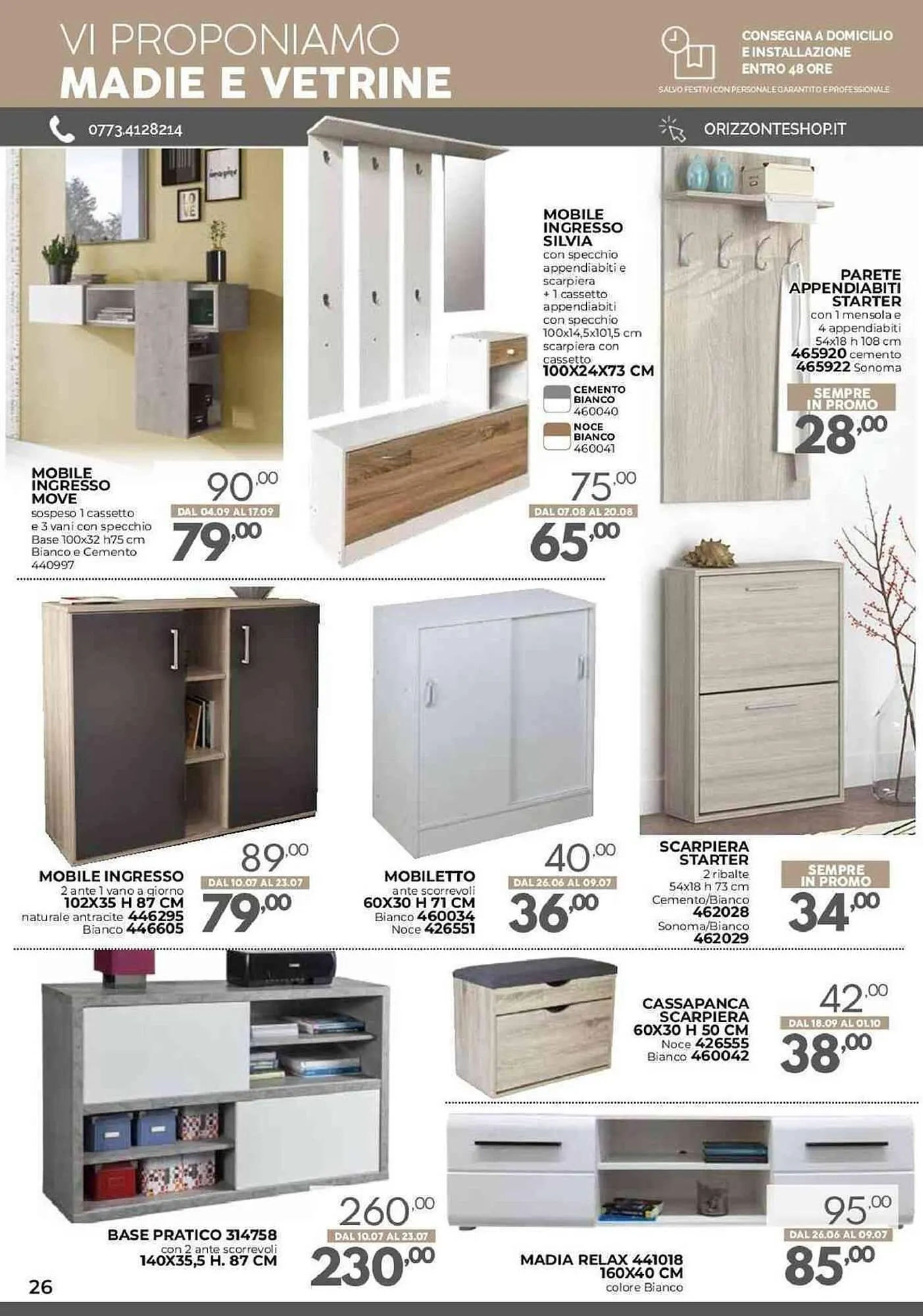 Volantino Orizzonte da 25 luglio a 31 dicembre di 2023 - Pagina del volantino 26
