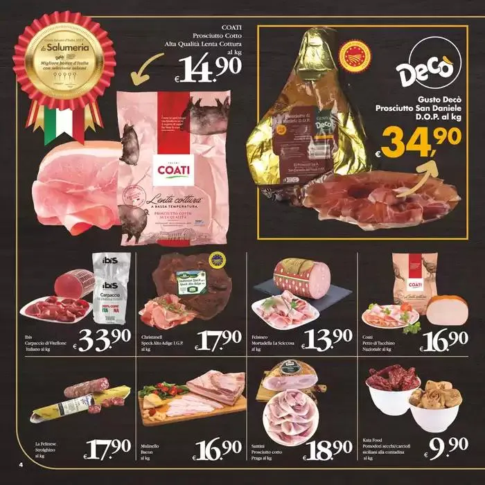 Aspettando pasque con gusto&qualita da 1 aprile a 10 aprile di 2025 - Pagina del volantino 4