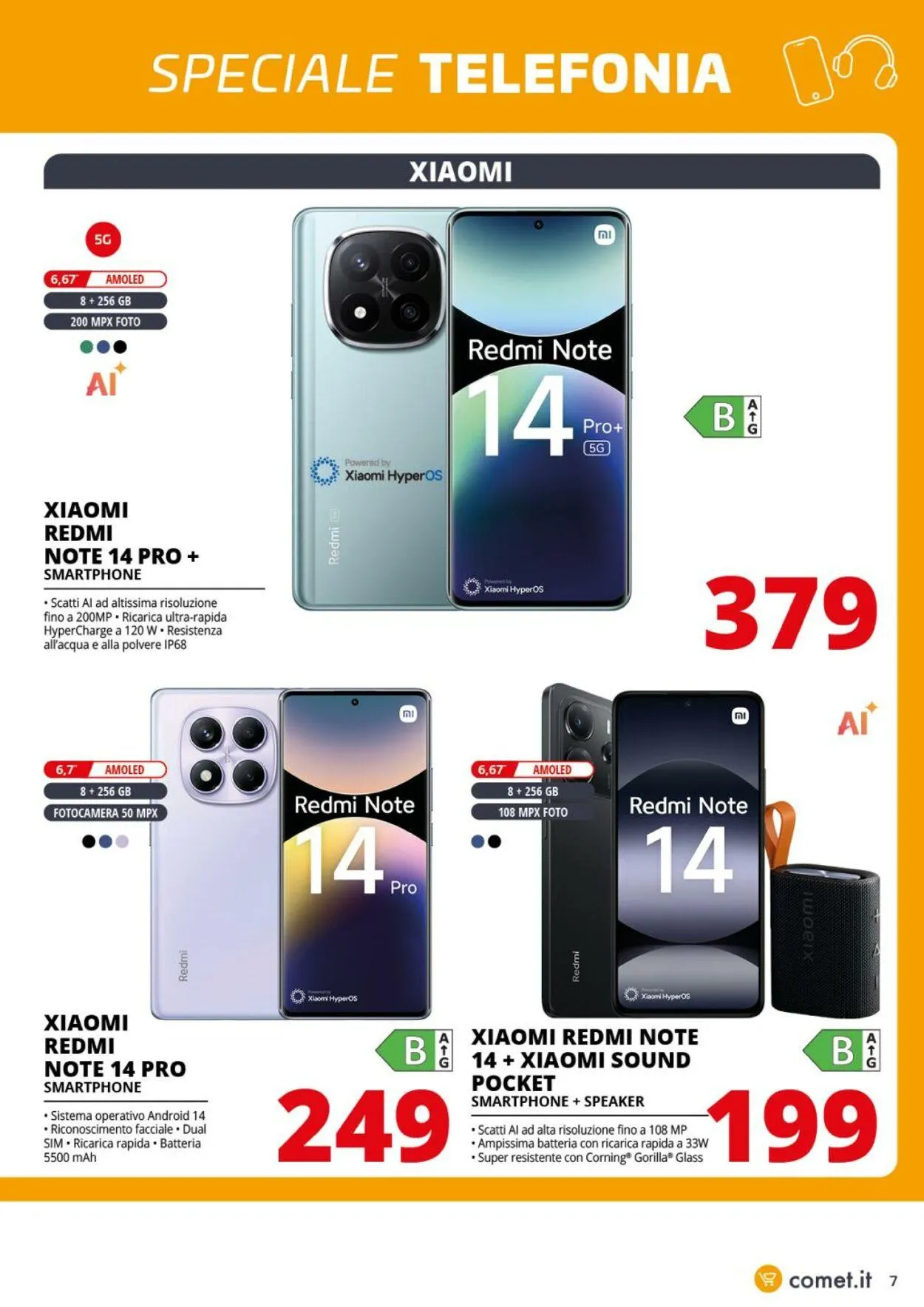 Comet Volantino attuale da 29 agosto a 11 settembre di 2025 - Pagina del volantino 7