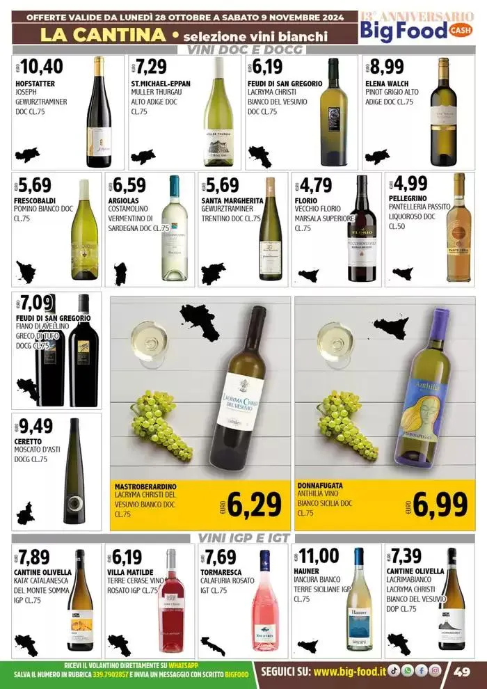 Festeggiamo il nostro 13 anniversario da 28 ottobre a 9 novembre di 2024 - Pagina del volantino 49