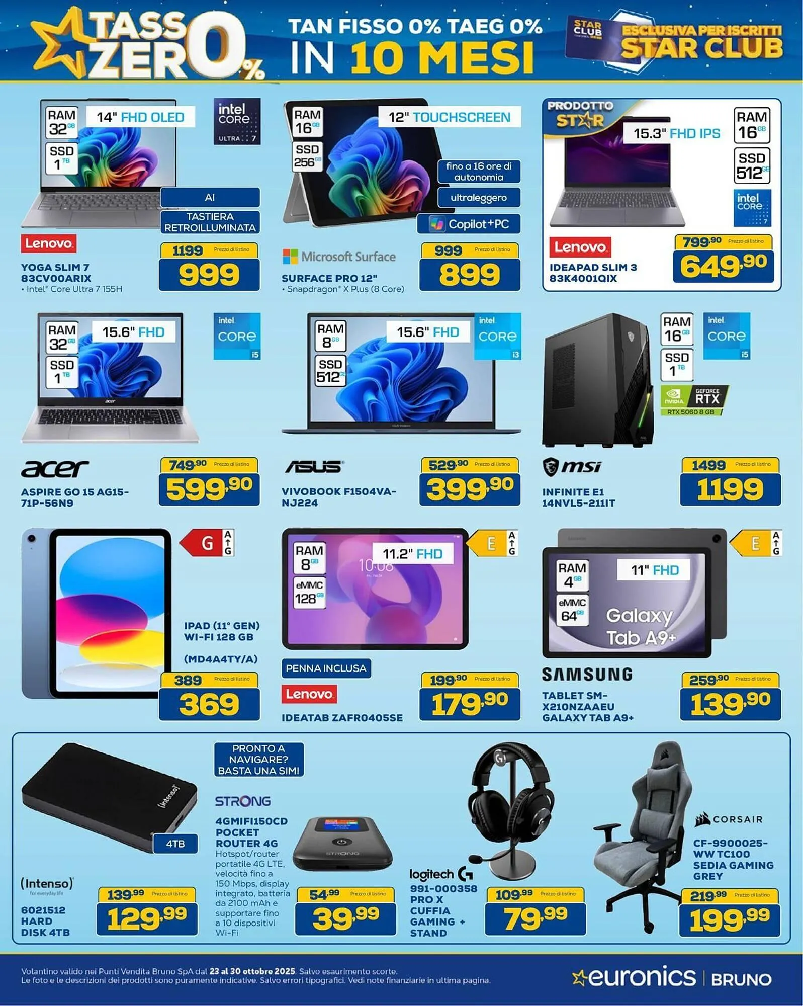 Volantino Euronics da 23 ottobre a 30 ottobre di 2025 - Pagina del volantino 4