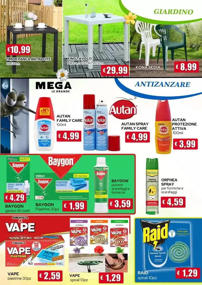 Mega Le Grange - Buona Primavera da 25 aprile a 15 maggio di 2025 - Pagina del volantino 2