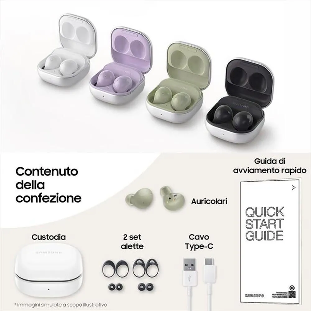 SAMSUNG - GALAXY BUDS2-Olive