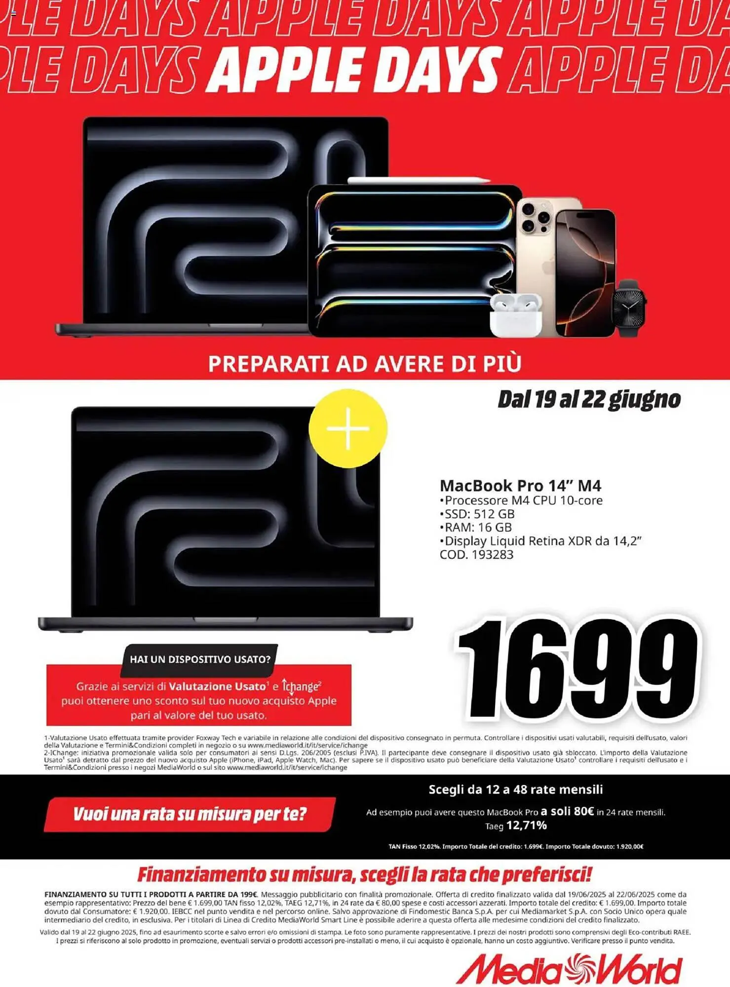 Volantino MediaWorld da 19 giugno a 22 giugno di 2025 - Pagina del volantino 6