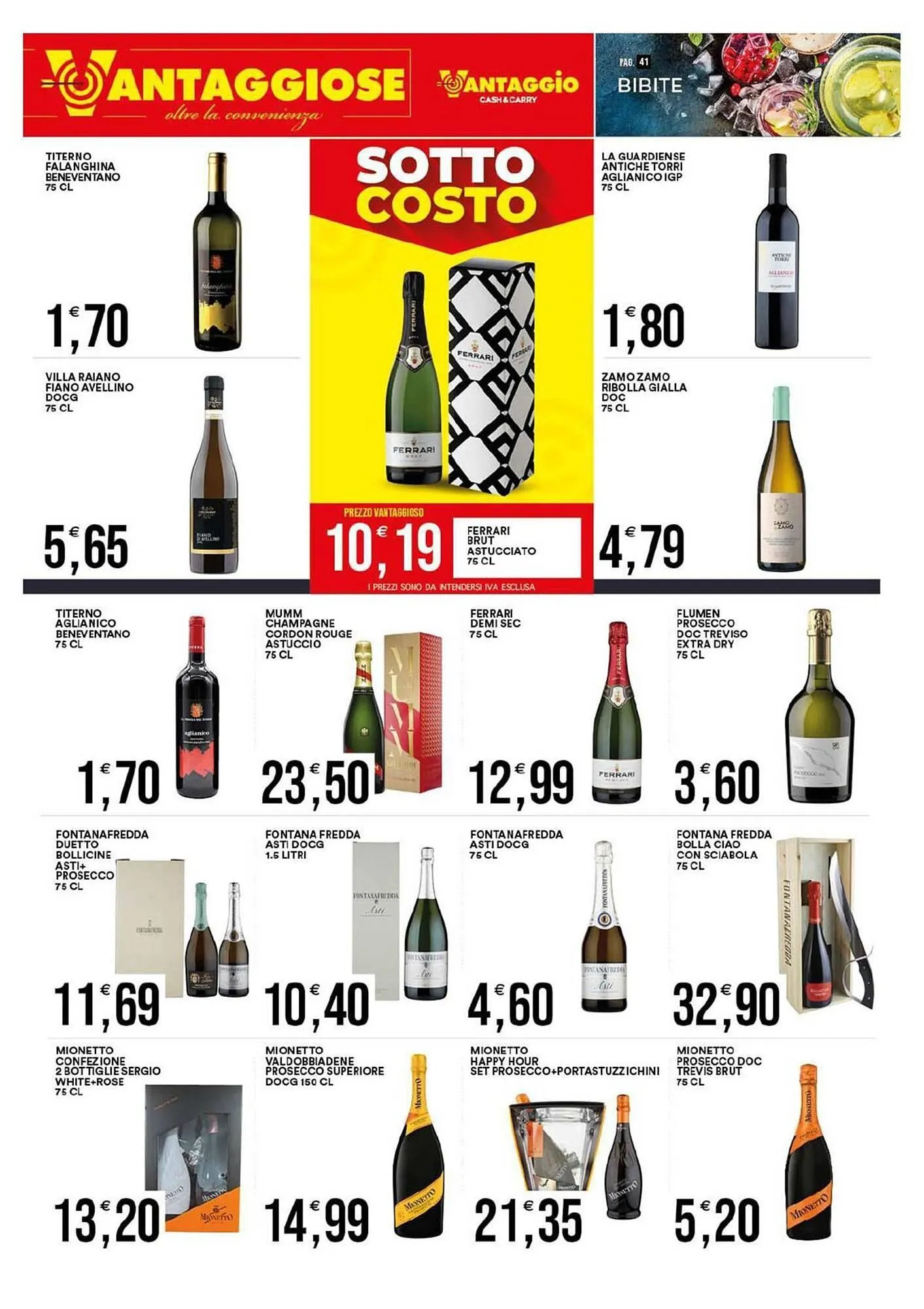 Volantino Vantaggio Cash&Carry da 1 dicembre a 13 dicembre di 2025 - Pagina del volantino 43