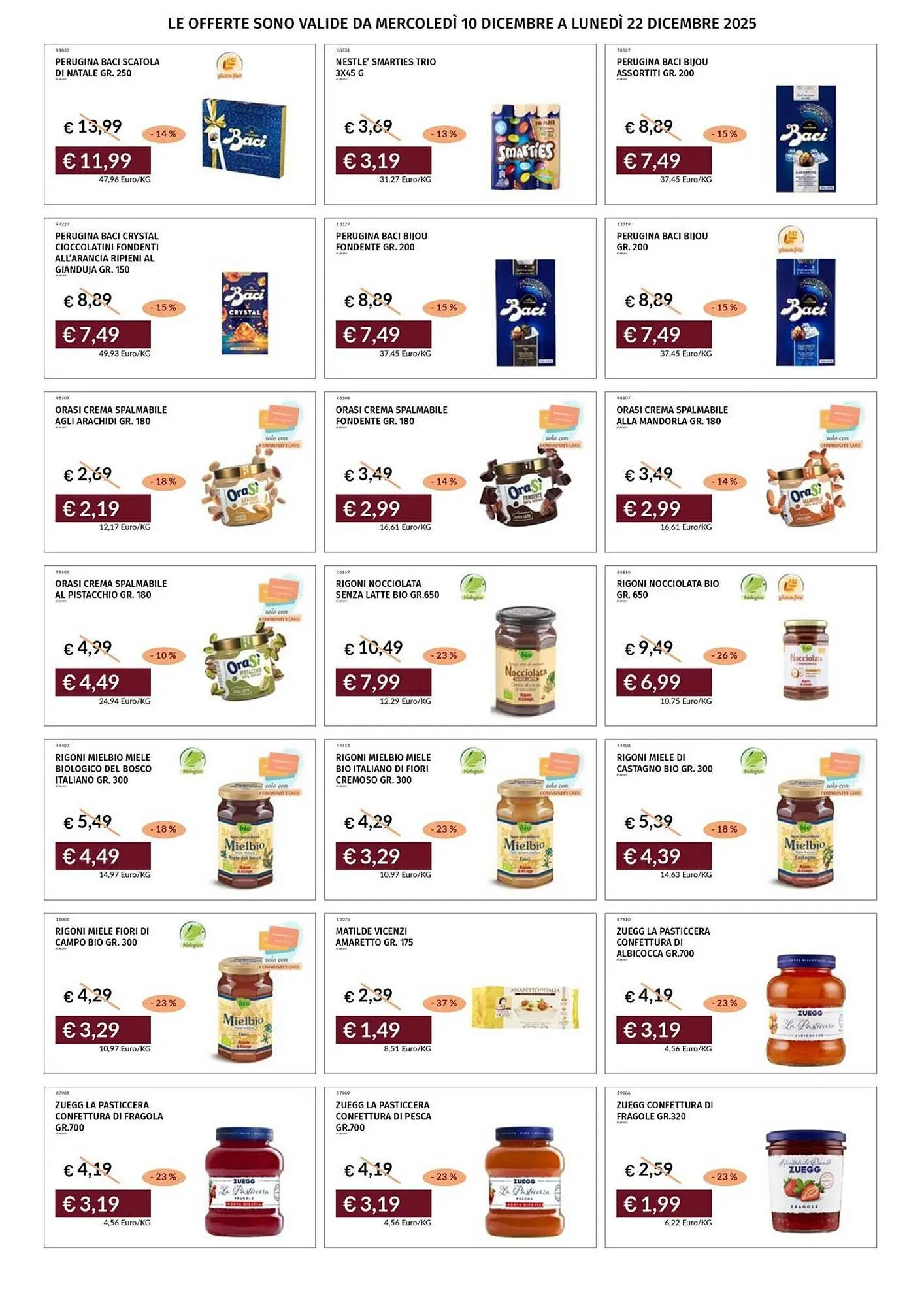 Volantino Prezzemolo e Vitale da 11 dicembre a 22 dicembre di 2025 - Pagina del volantino 28