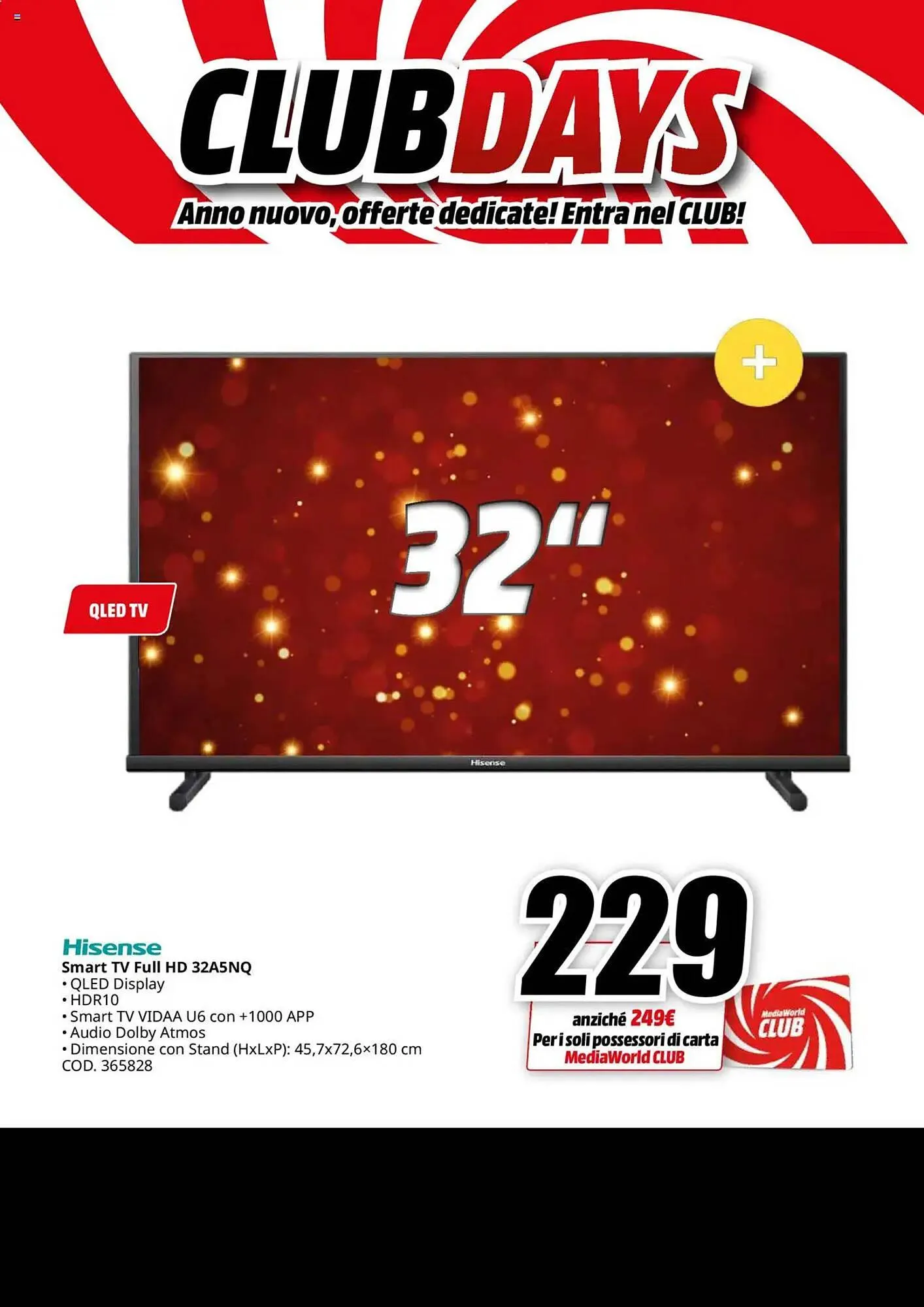 Volantino MediaWorld da 26 dicembre a 3 gennaio di 2025 - Pagina del volantino 32