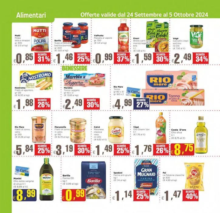 All'interno tanti prodotti benessere da 24 settembre a 5 ottobre di 2024 - Pagina del volantino 6