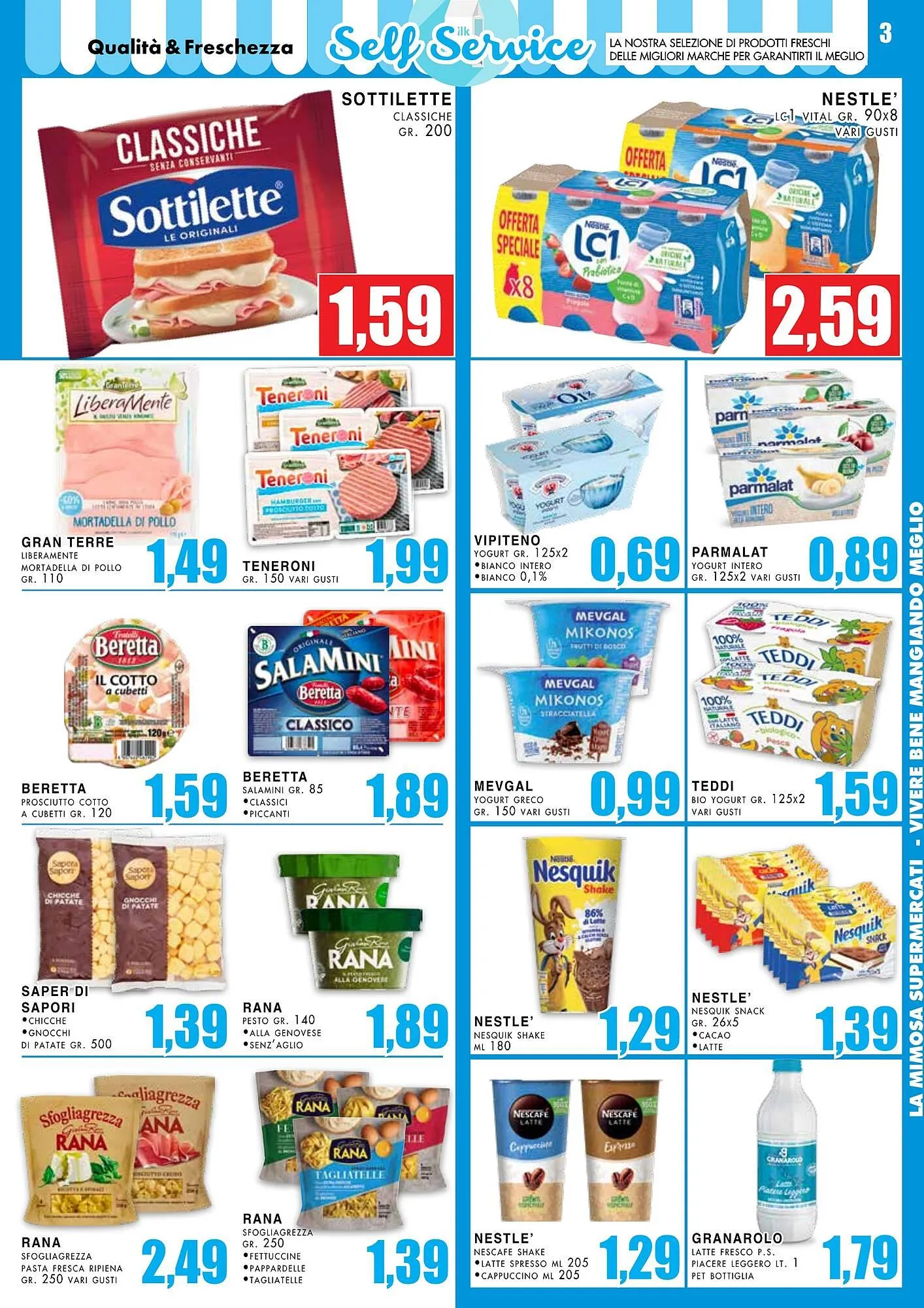 Volantino La Mimosa Supermercati da 19 maggio a 1 giugno di 2025 - Pagina del volantino 3