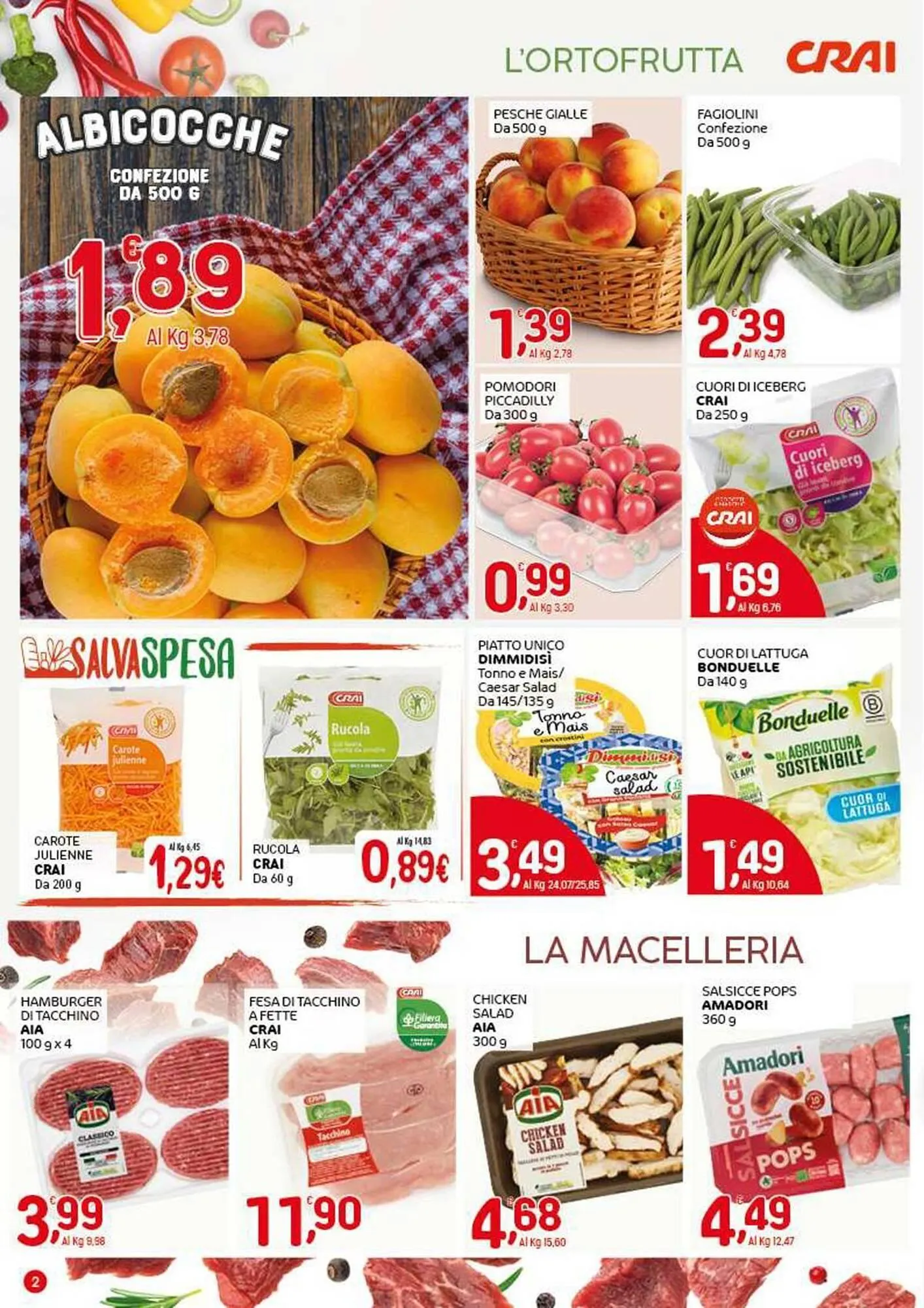 Volantino Crai da 29 maggio a 11 giugno di 2025 - Pagina del volantino 2