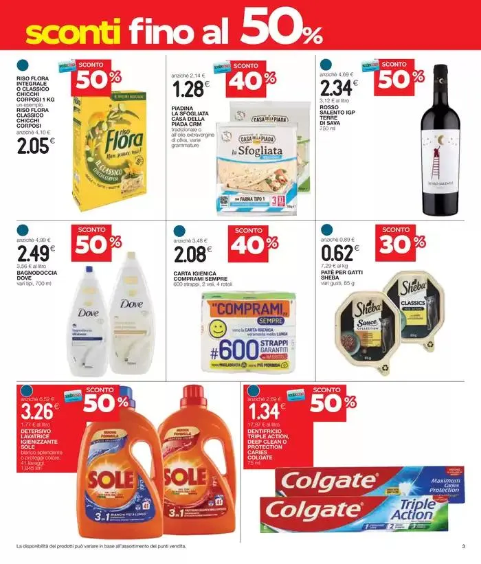 Sconti fino al 50% da 7 gennaio a 15 gennaio di 2025 - Pagina del volantino 3