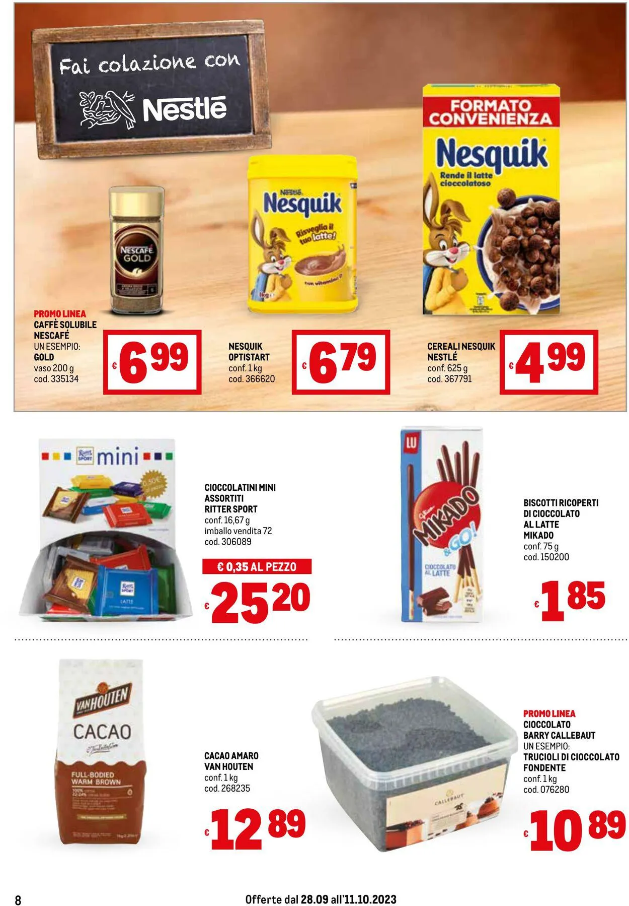 Metro Volantino attuale da 28 settembre a 11 ottobre di 2023 - Pagina del volantino 8