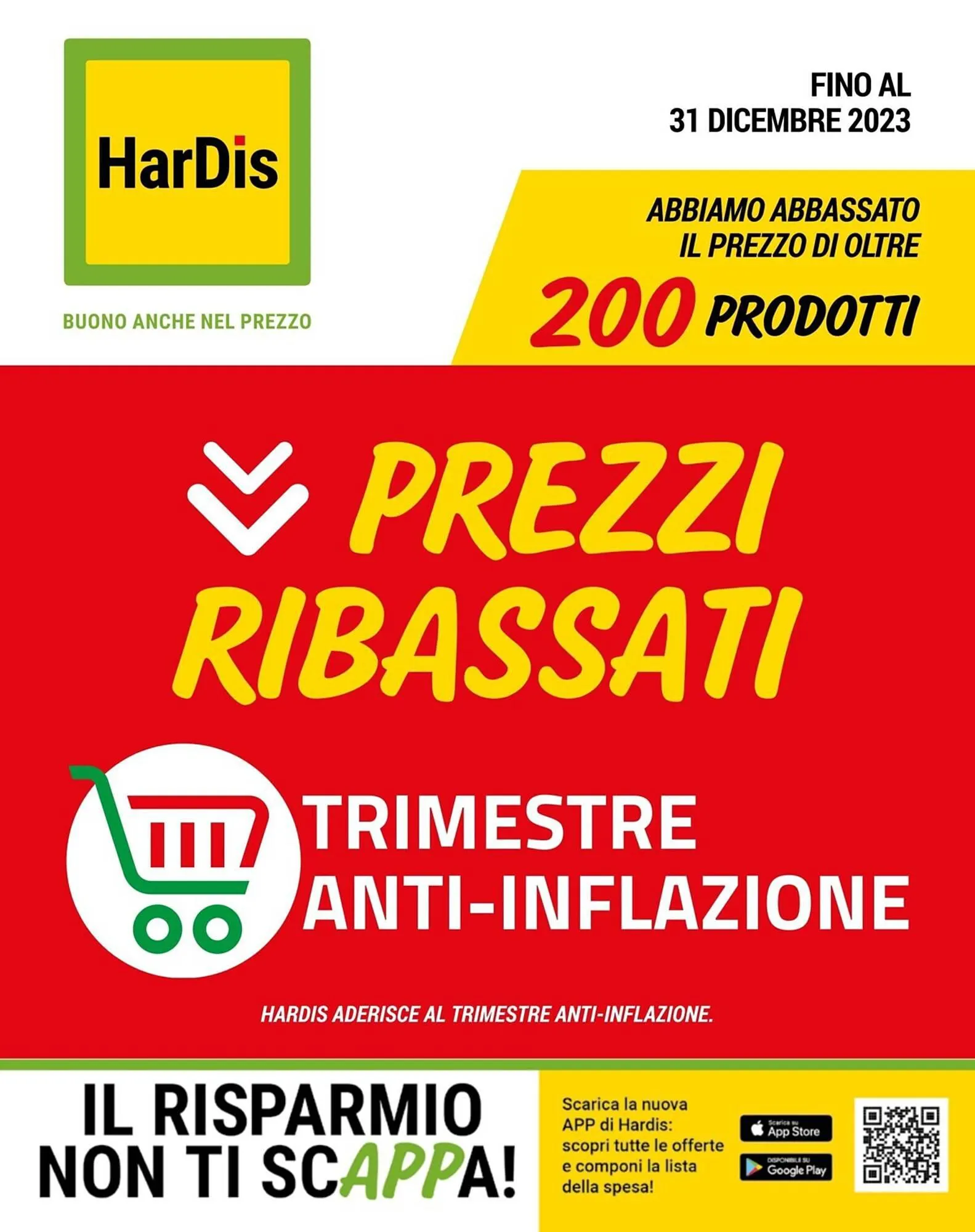 Volantino Hardis da 23 ottobre a 31 dicembre di 2023 - Pagina del volantino 1