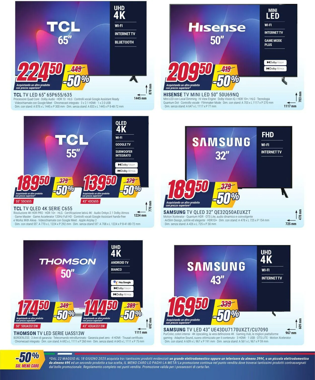 Trony - Milano Volantino attuale da 22 maggio a 18 giugno di 2025 - Pagina del volantino 6