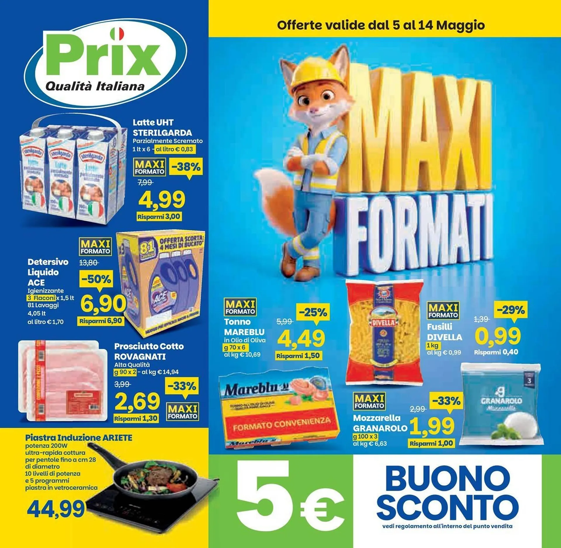 Volantino Prix Quality da 5 maggio a 14 maggio di 2026 - Pagina del volantino 1