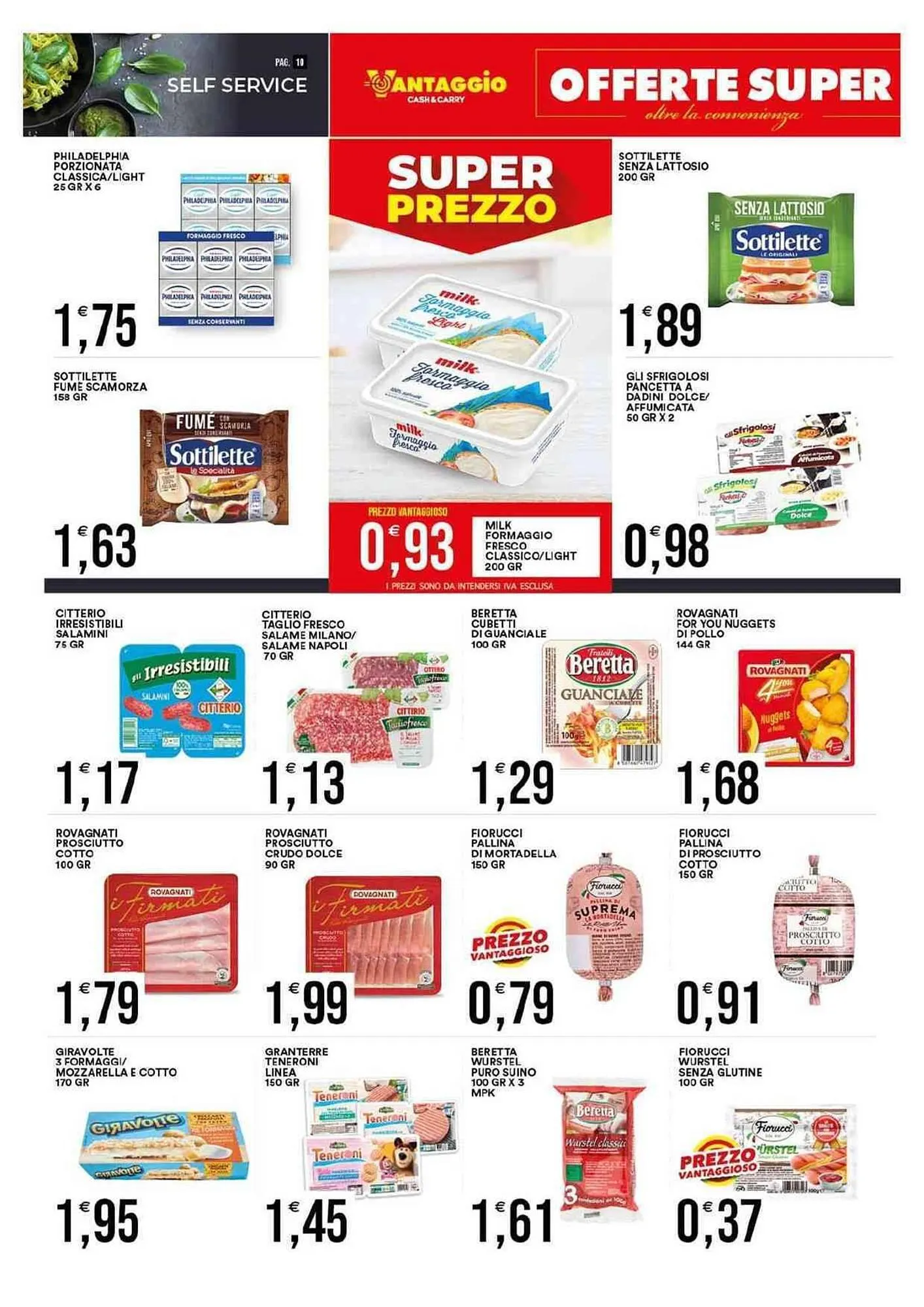 Volantino Vantaggio Cash&Carry da 23 marzo a 4 aprile di 2026 - Pagina del volantino 10