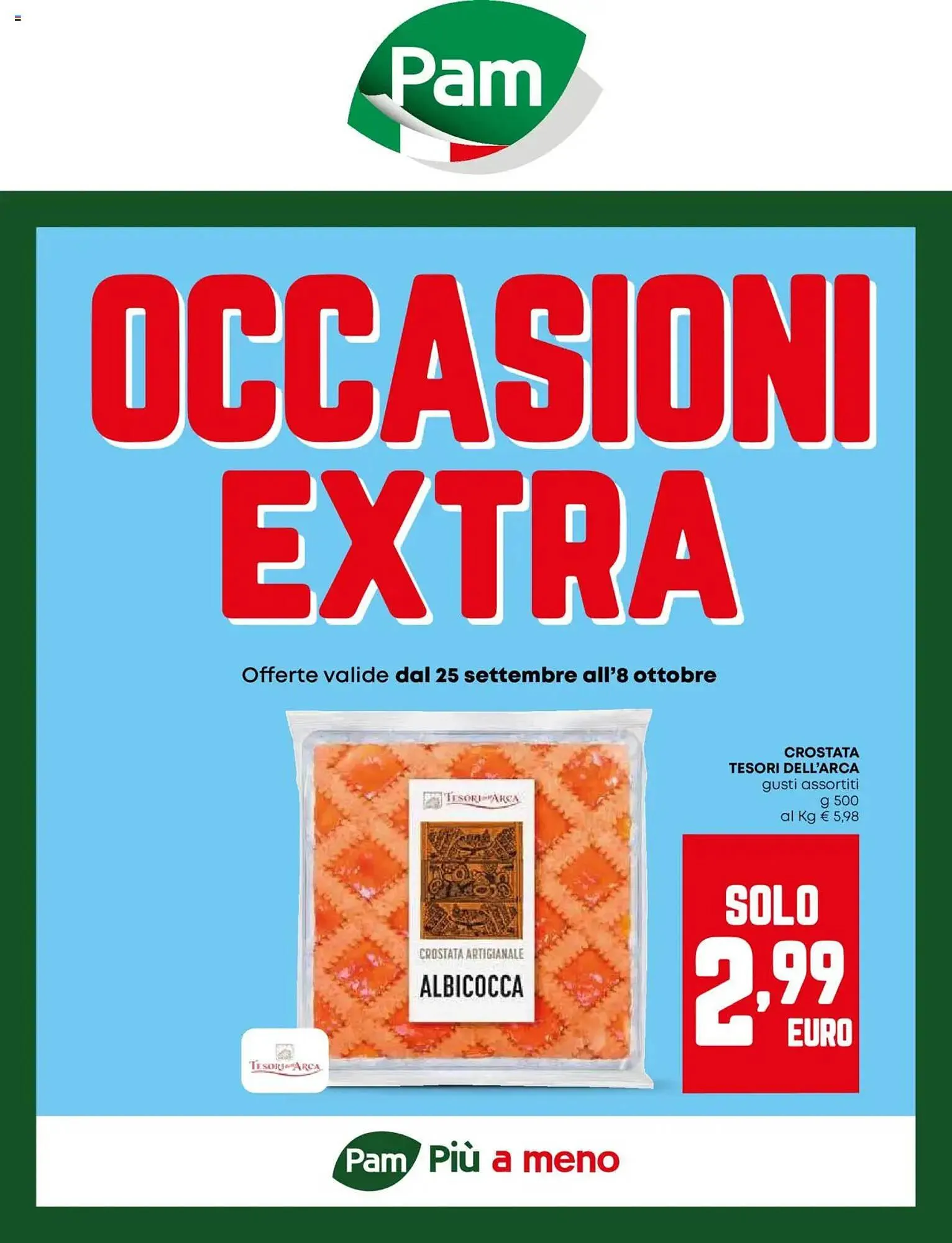Volantino Pam da 25 settembre a 8 ottobre di 2025 - Pagina del volantino 1
