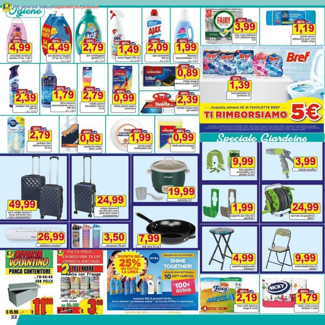 Pewex Volantino attuale da 10 giugno a 24 giugno di 2025 - Pagina del volantino 22