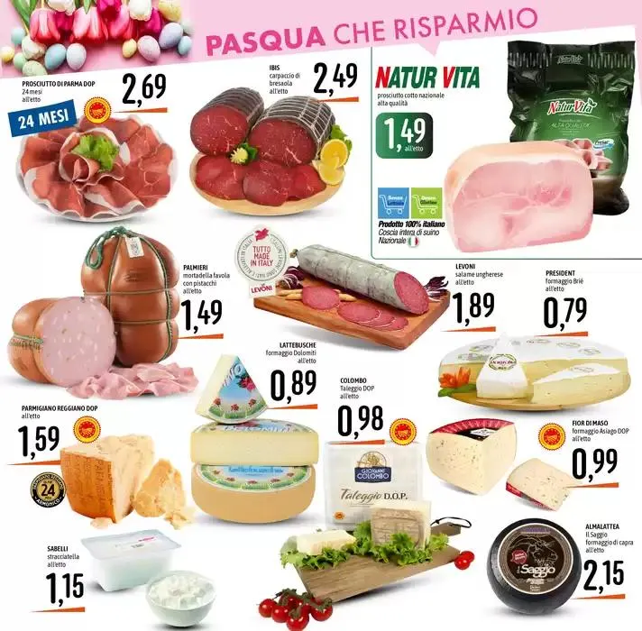 PASQUA CHE RISPARMIO da 10 aprile a 23 aprile di 2025 - Pagina del volantino 9