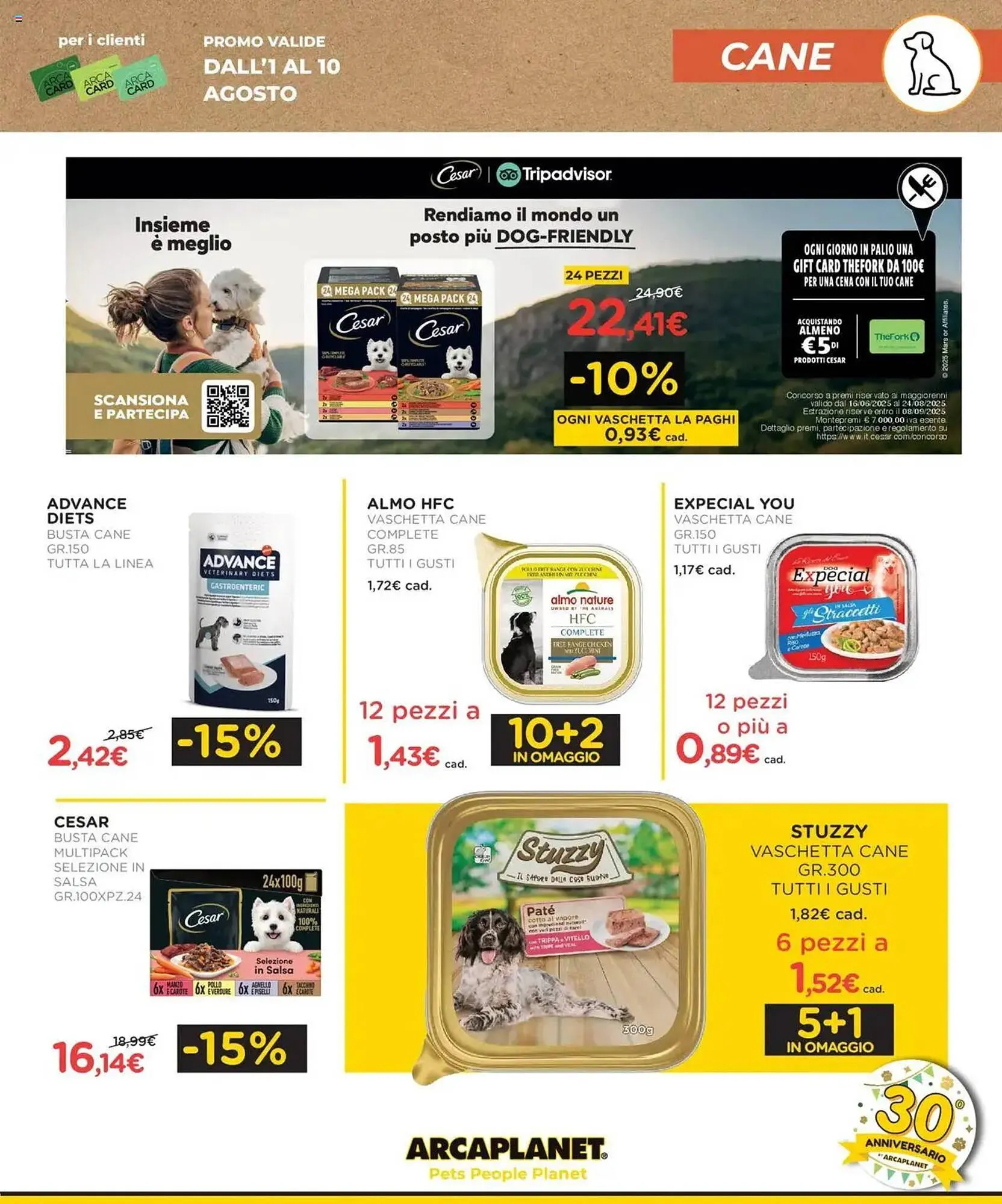 Volantino Arcaplanet da 1 agosto a 10 agosto di 2025 - Pagina del volantino 5