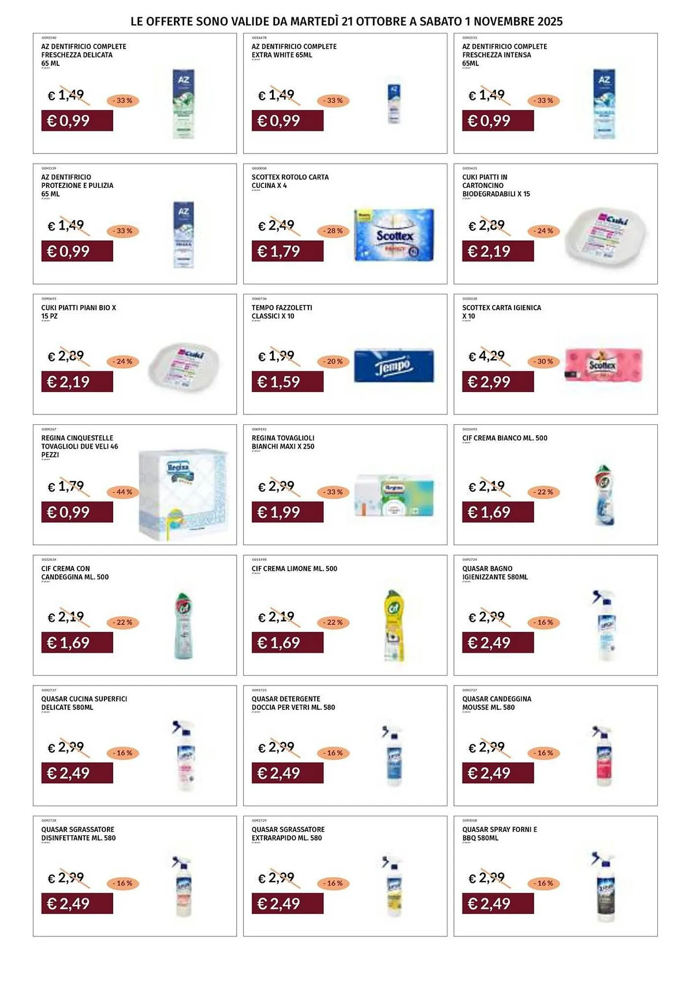 Volantino Prezzemolo e Vitale da 21 ottobre a 1 novembre di 2025 - Pagina del volantino 40
