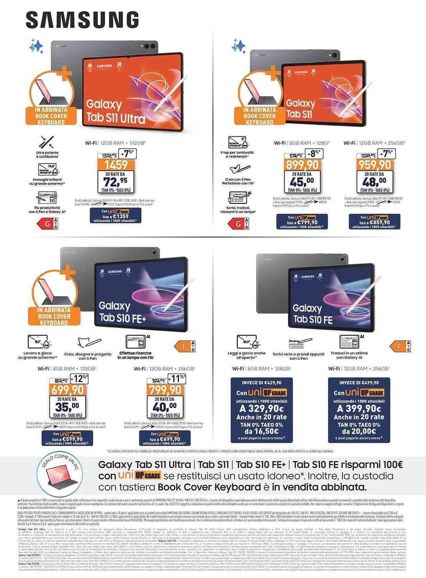 Volantino Unieuro da 20 marzo a 2 aprile di 2026 - Pagina del volantino 10