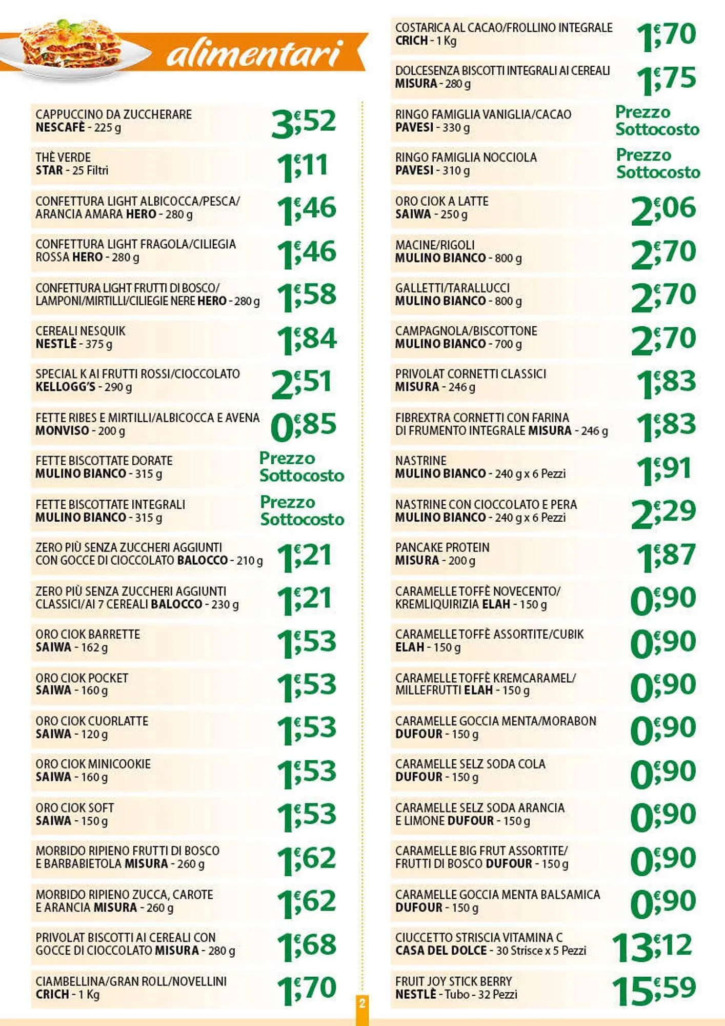 Volantino Gambardella Cash da 13 settembre a 16 settembre di 2025 - Pagina del volantino 2