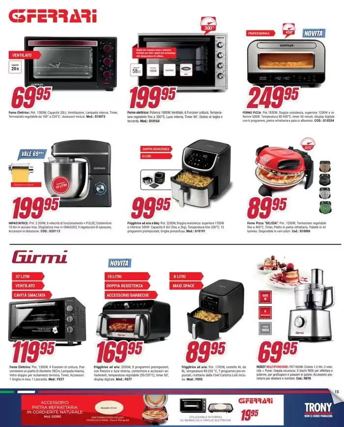 Tasso Zero da Trony! da 20 marzo a 2 aprile di 2025 - Pagina del volantino 15