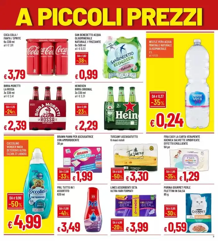 Grandi marche a piccoli prezzi da 9 gennaio a 22 gennaio di 2025 - Pagina del volantino 3