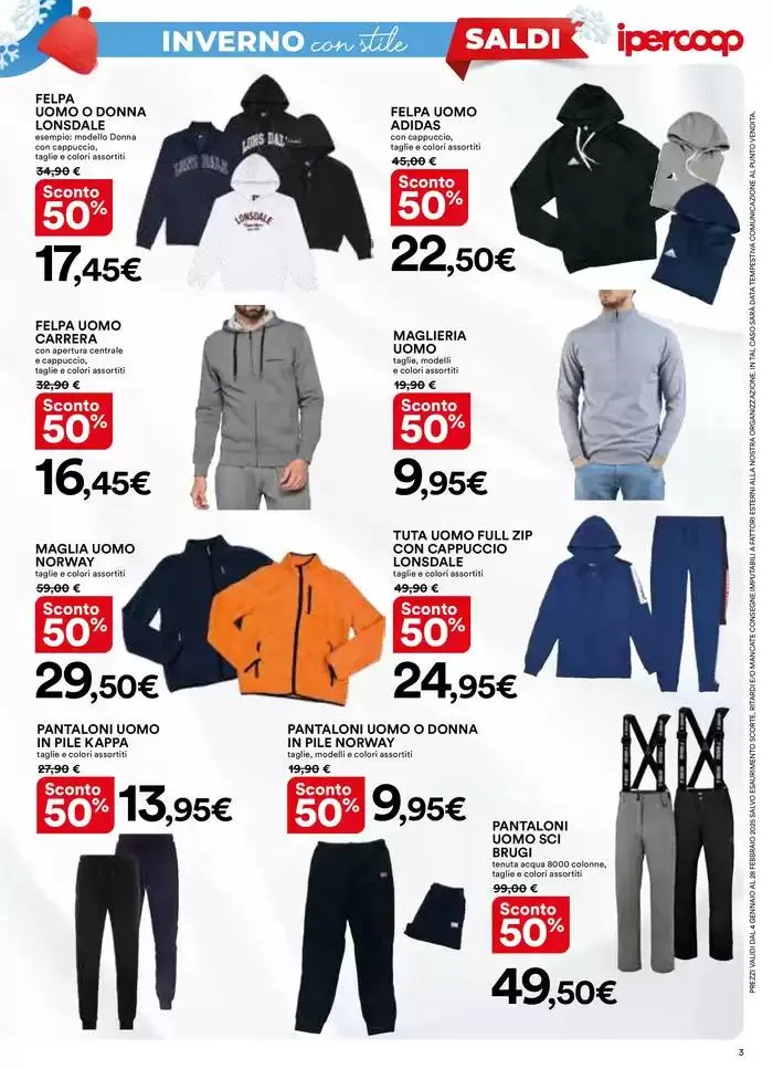 Inverno con stile da 7 gennaio a 28 febbraio di 2025 - Pagina del volantino 3