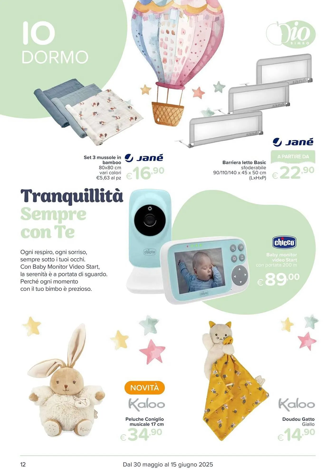 Volantino Io Bimbo da 30 maggio a 15 giugno di 2025 - Pagina del volantino 12