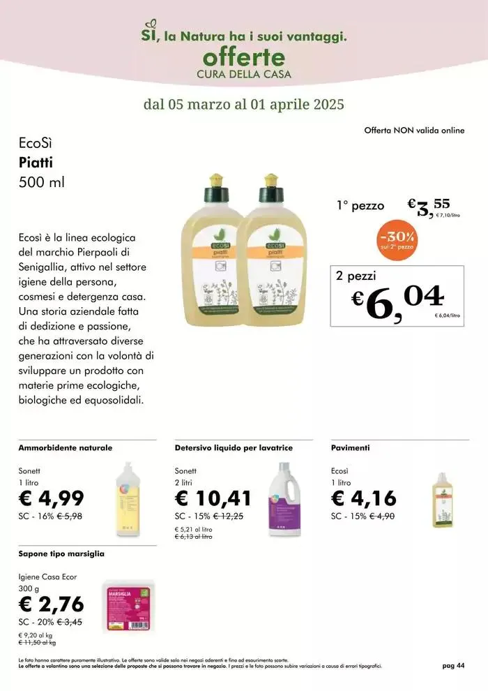 Offerte marzo 2025 da 1 marzo a 31 marzo di 2025 - Pagina del volantino 44