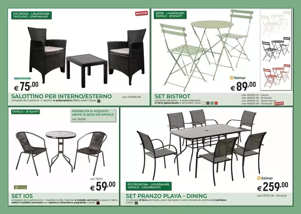 Arredo Giardino da 19 marzo a 22 settembre di 2025 - Pagina del volantino 3