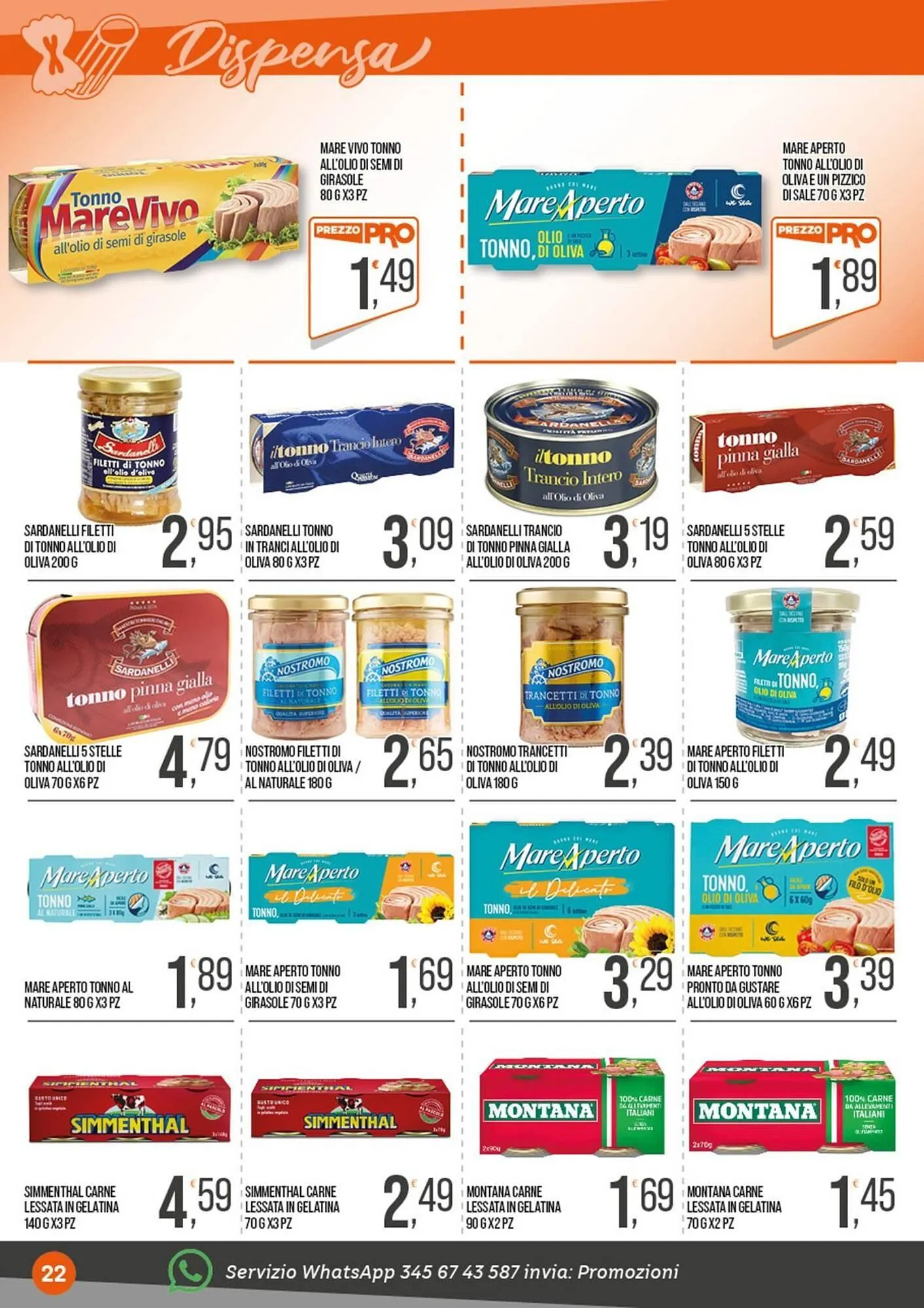 Volantino Cash pro da 9 giugno a 22 giugno di 2025 - Pagina del volantino 22