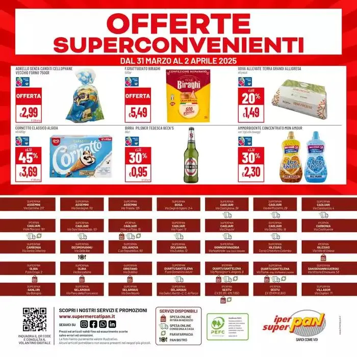 Grandi marche fino al 50% da 25 marzo a 2 aprile di 2025 - Pagina del volantino 28