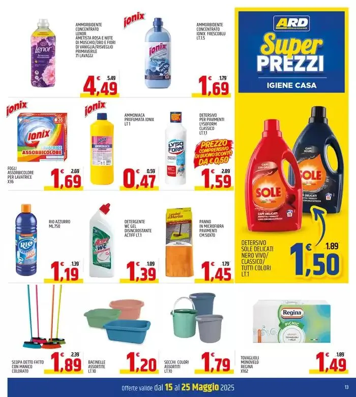 Sotto prezzo da 15 maggio a 25 maggio di 2025 - Pagina del volantino 9