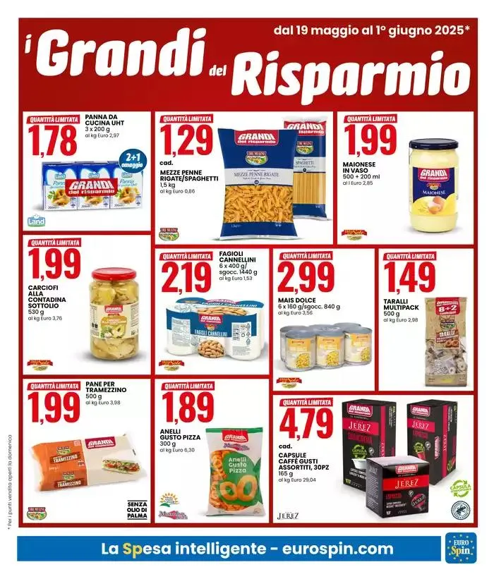 I Grandi del risparmio da 19 maggio a 1 giugno di 2025 - Pagina del volantino 3